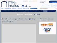 Tablet Screenshot of portailsdefrance.com